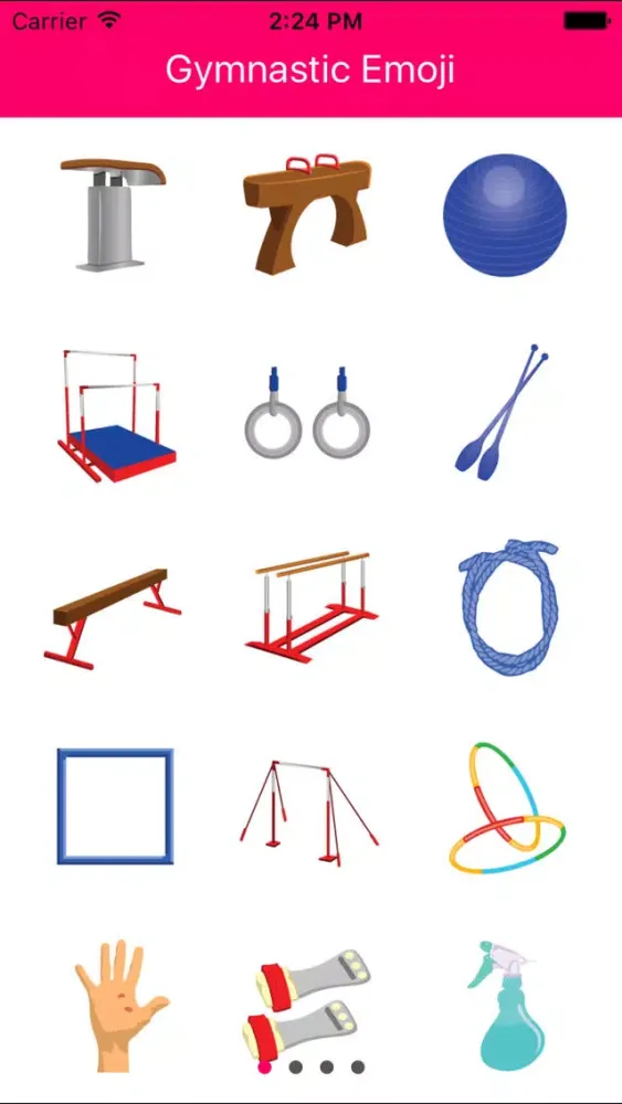 Screenshot di Gymoji's