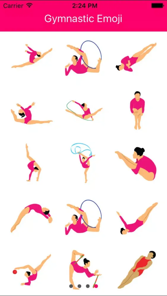 Screenshot di Gymoji's