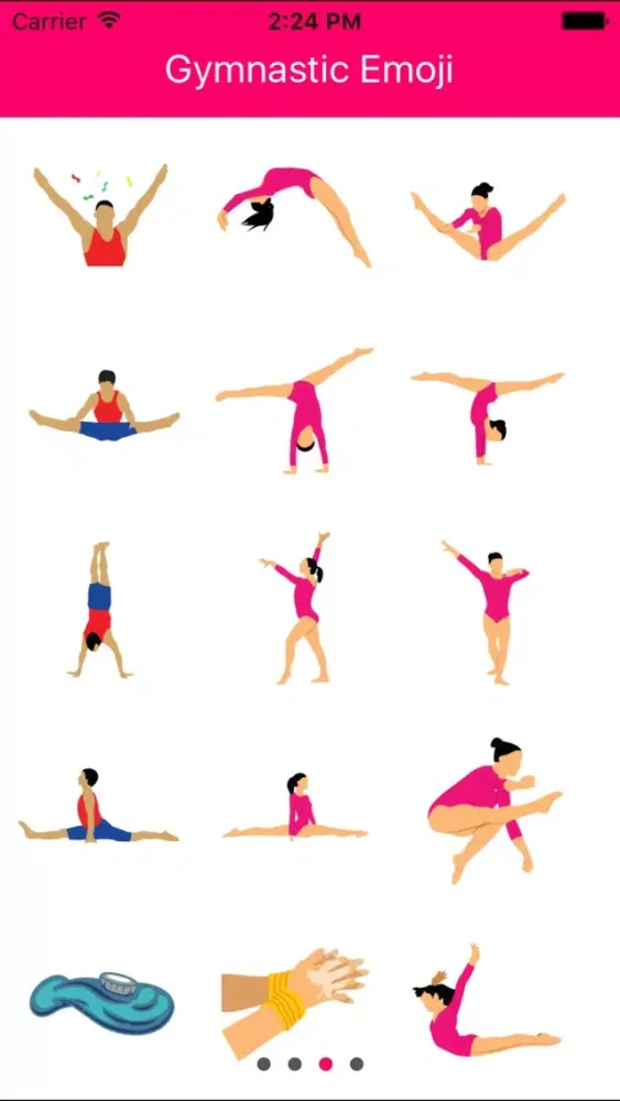 Screenshot di Gymoji's