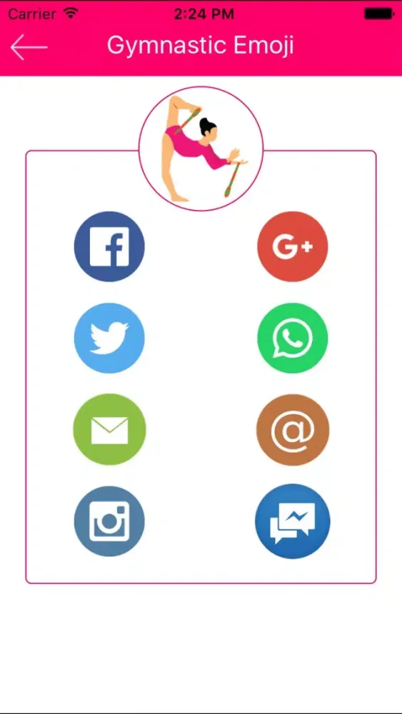 Screenshot di Gymoji's