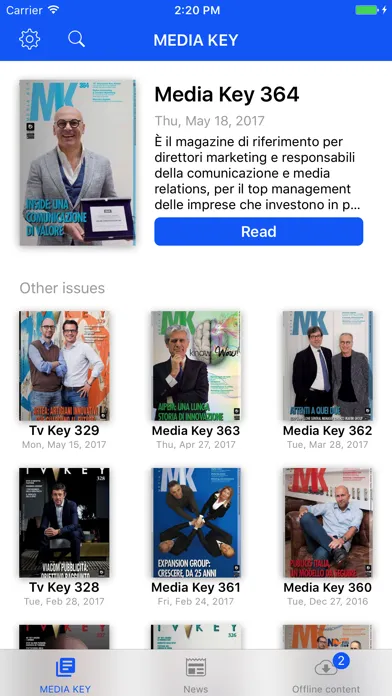 Media Key • TV Key • riviste应用截图