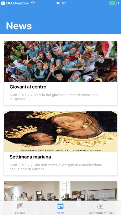 Captures d'écran de La Voce di Ferrara-Comacchio