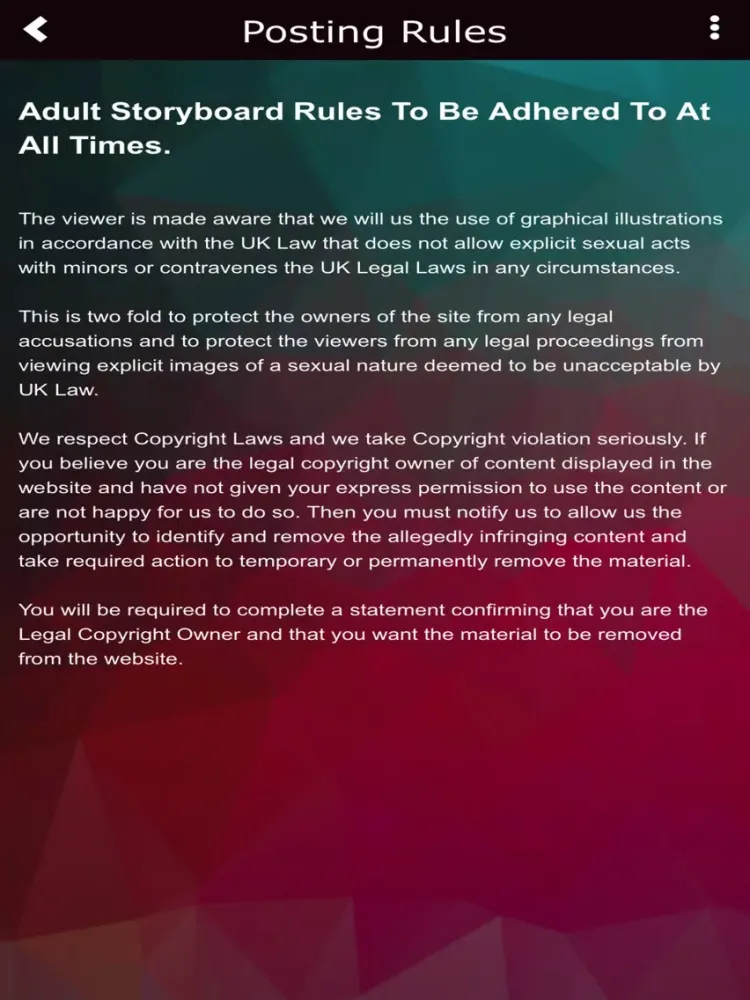 Capturas de pantalla de Keep It Legal iPad 