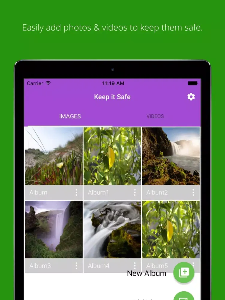 Keep It Safe - Keep Pictures & Videos Safe iPad  Ekran Görüntüleri
