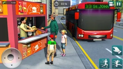 Capturas de tela do John The Bus Driver Game