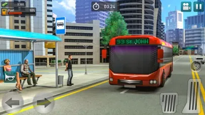 Capturas de tela do John The Bus Driver Game