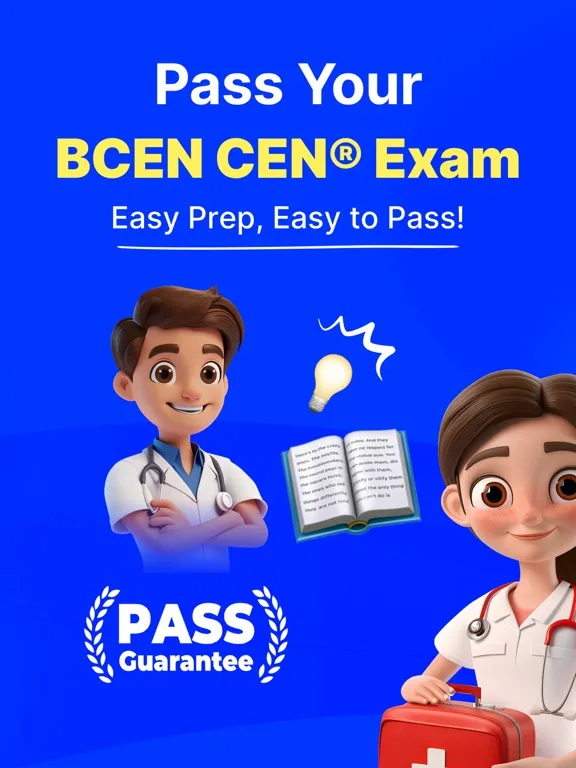 Tangkapan layar CEN Exam Prep 2024 iPad 