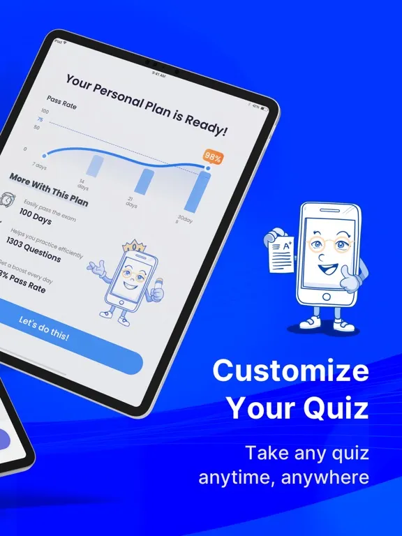 Tangkapan layar CEN Exam Prep 2024 iPad 