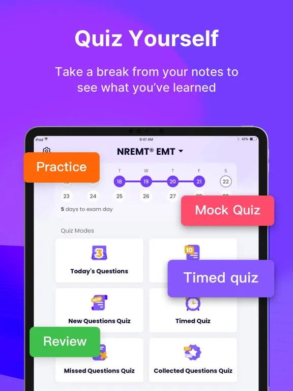 EMT Prep 2025: Practice Test iPad  스크린샷