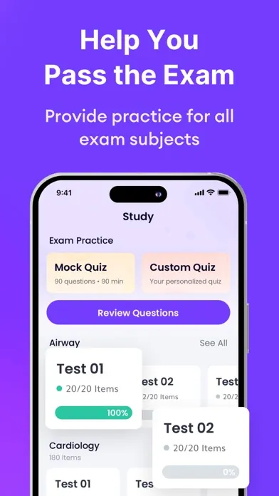 EMT Prep 2025: Practice Test 스크린샷