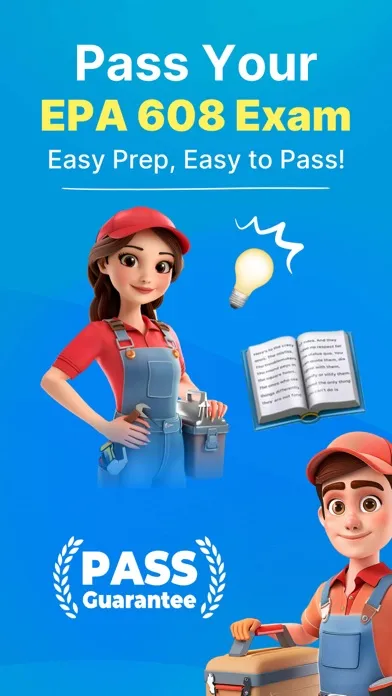 Capturas de pantalla de EPA 608 Exam Prep 2024