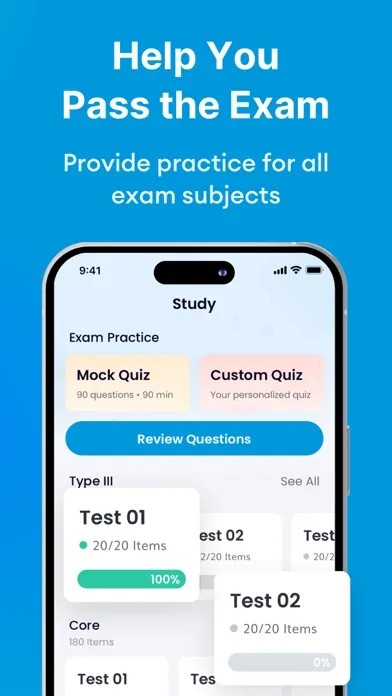 Capturas de pantalla de EPA 608 Exam Prep 2024