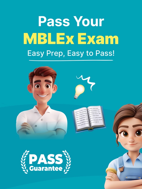 Capturas de tela do MBLEx Exam Prep 2024 iPad 