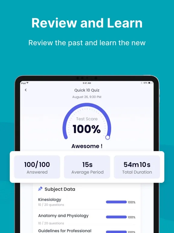 ภาพหน้าจอของ MBLEx Exam Prep 2024 iPad 