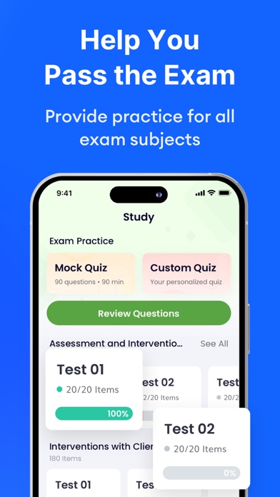 Tangkapan layar MSW: Exam Prep 2024