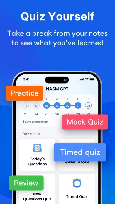 NASM CPT Fitness Practice 2024 Ekran Görüntüleri