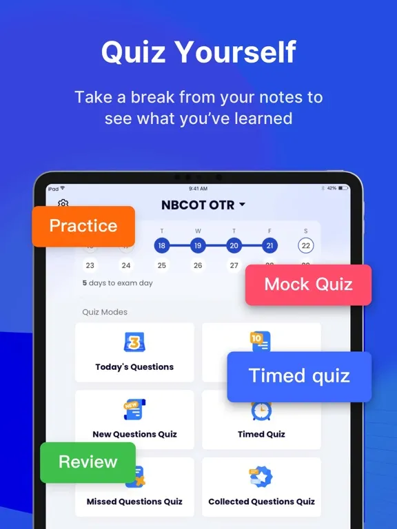 صور NBCOT Exam Prep 2024 iPad 