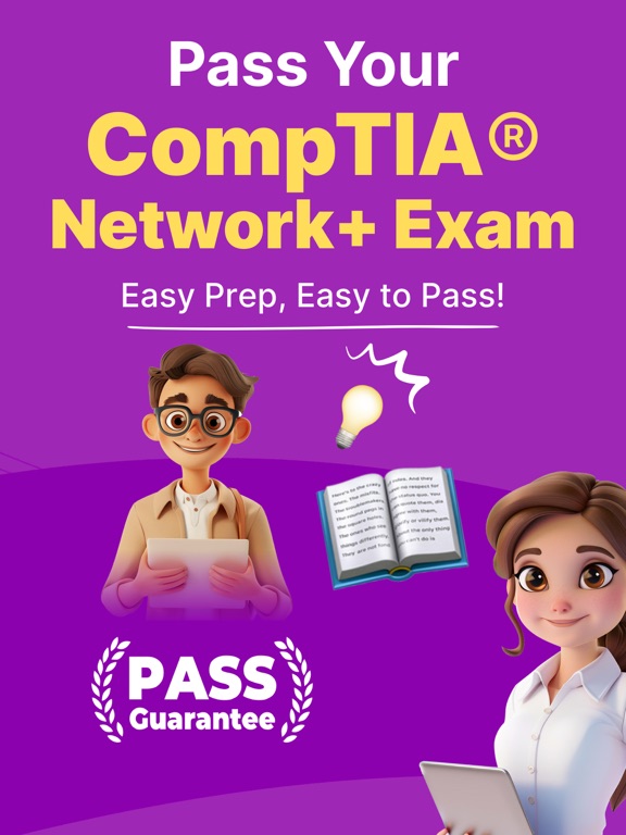 Tangkapan skrin CompTIA Network+ Test Prep iPad 