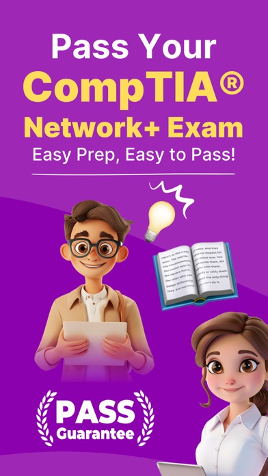 Tangkapan skrin CompTIA Network+ Test Prep
