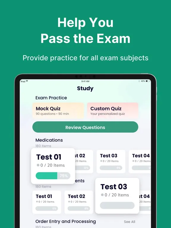 Real Estate Exam Prep 2025 Q&A iPad 应用截图