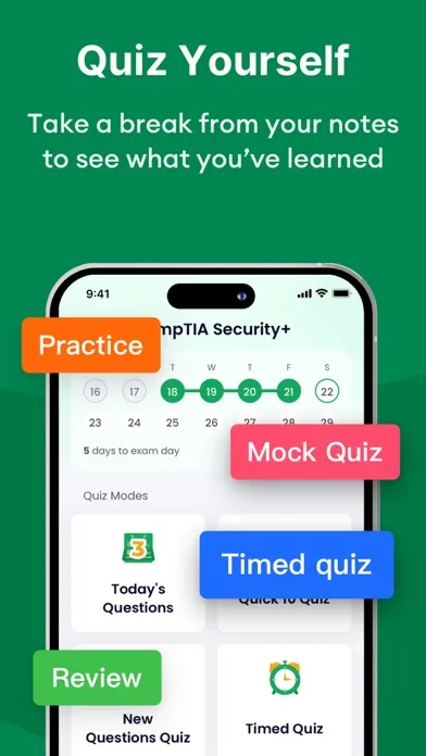 CompTIA Security+ 2024 Prep سکرین شاٹس