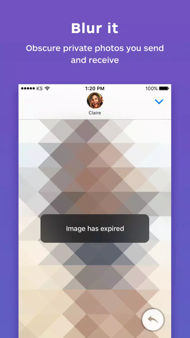 Blur - Share disappearing private photos应用截图
