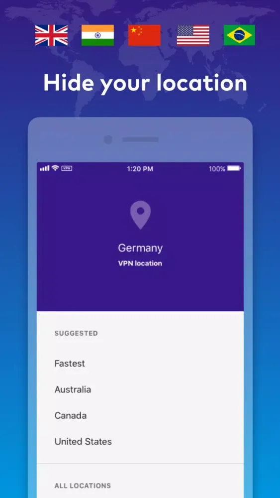Keepsafe VPN - Stay Private سکرین شاٹس