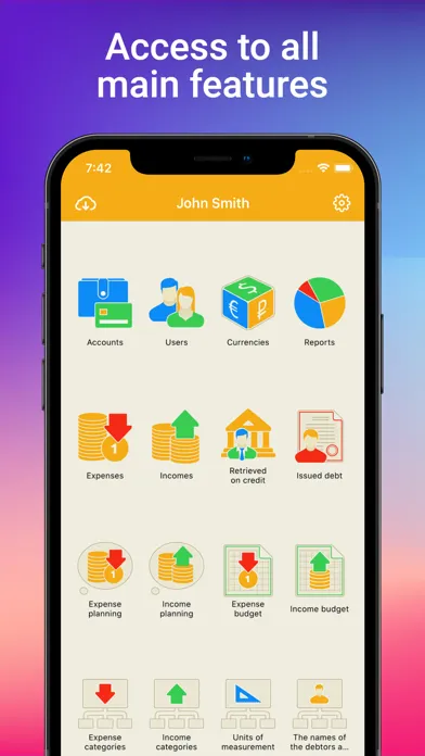 ภาพหน้าจอของ Home Bookkeeping