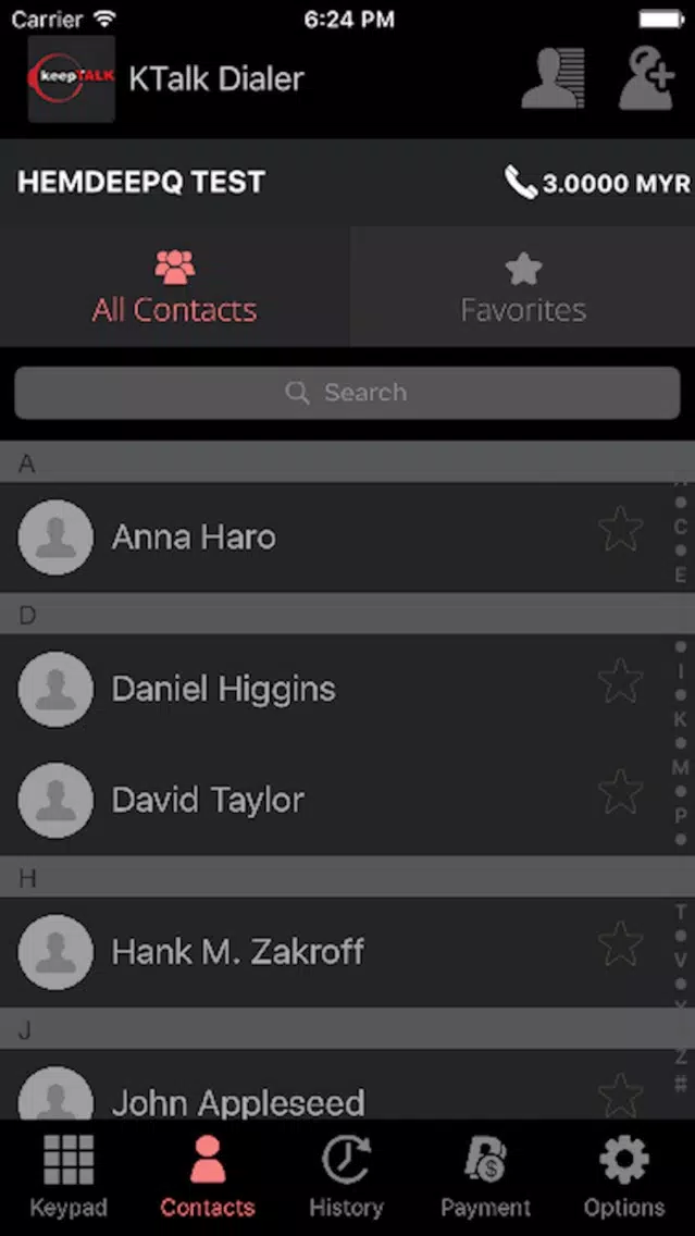 Capturas de tela do KTalk Dialer - VOIP phone
