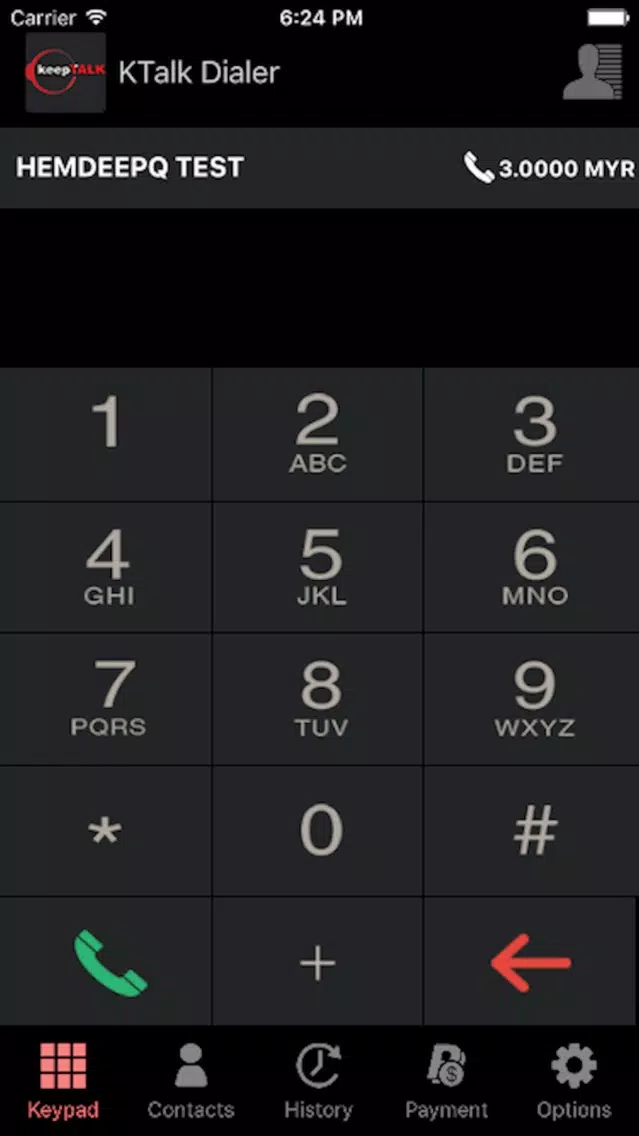 Capturas de tela do KTalk Dialer - VOIP phone