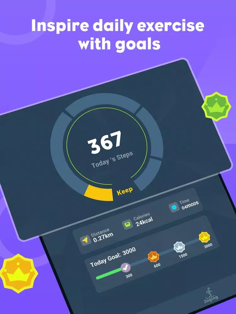 Keep Walking-Happy Step iPad  Screenshots