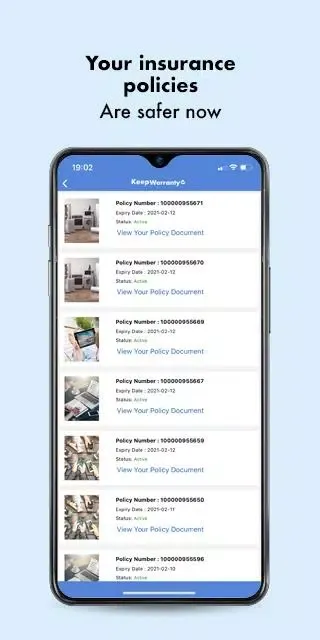 Keep Warranty Screenshots