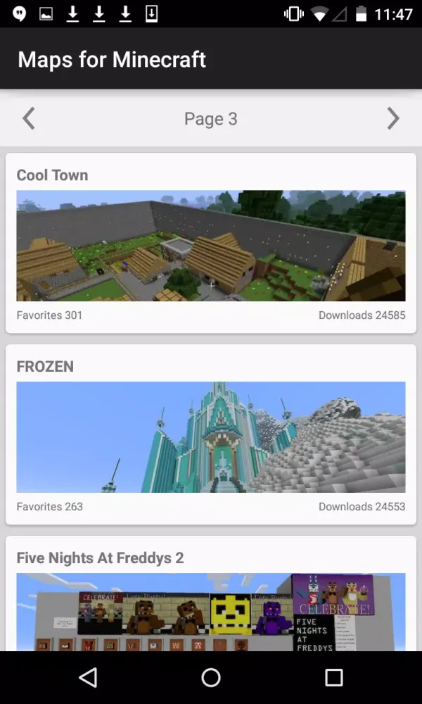 Maps for Minecraft Screenshots