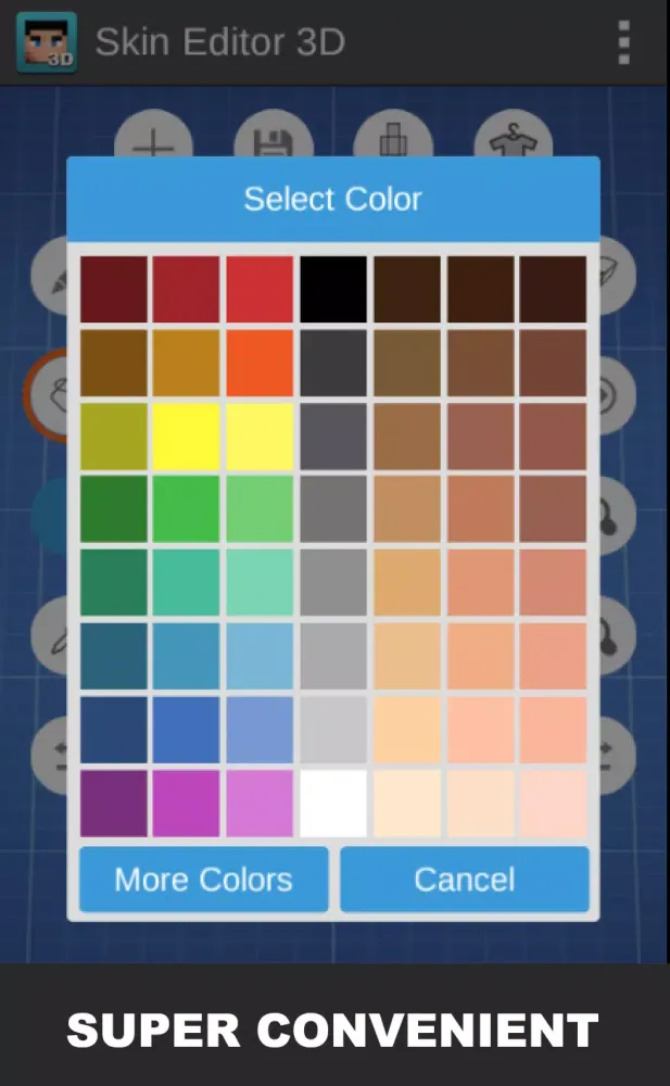 Skin Editor 3D Screenshots