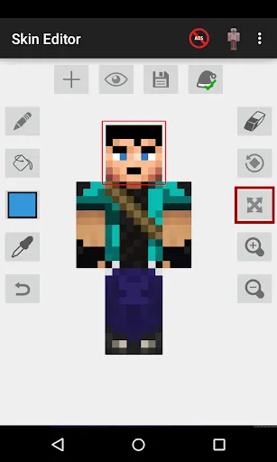 Skin Editor for Minecraft Screenshots