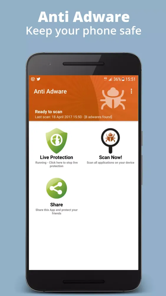 Screenshot di Anti Adware