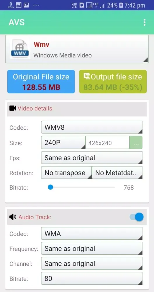 Capturas de pantalla de AVS