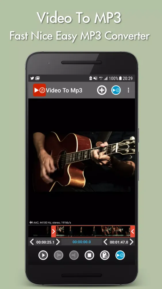Скриншоты Video To MP3
