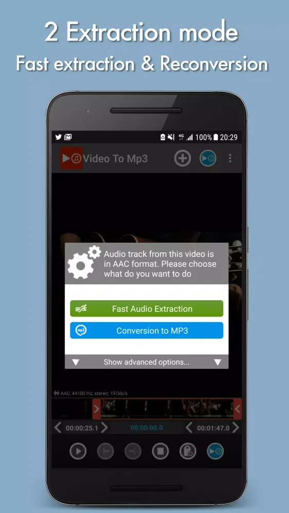 Скриншоты Video To MP3