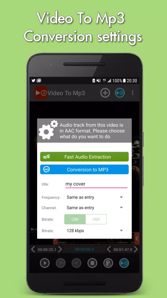 Скриншоты Video To MP3