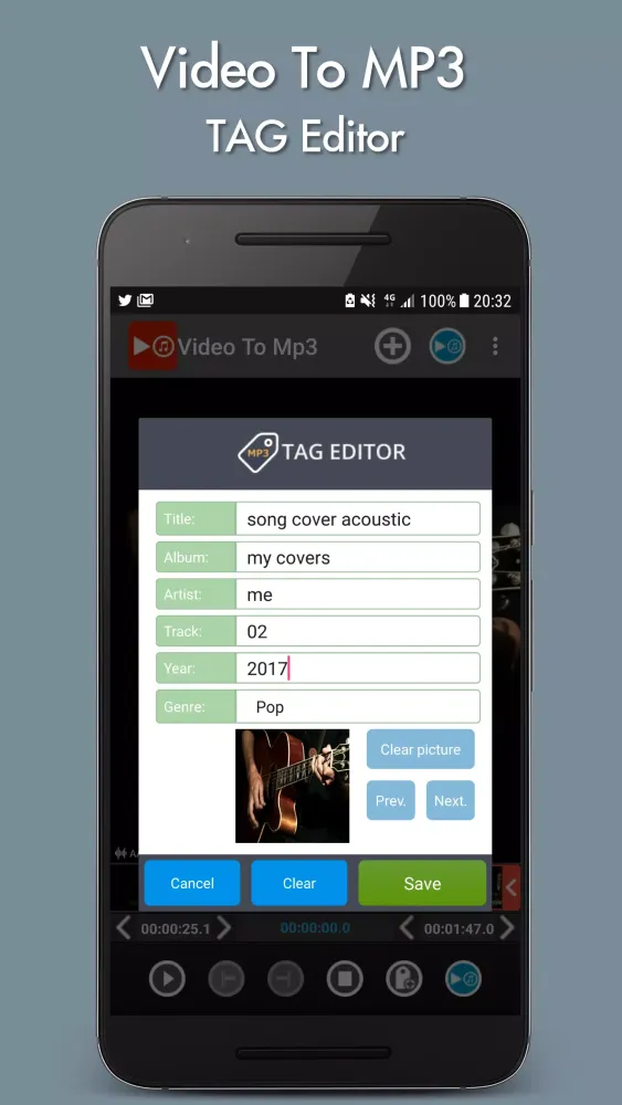 Скриншоты Video To MP3