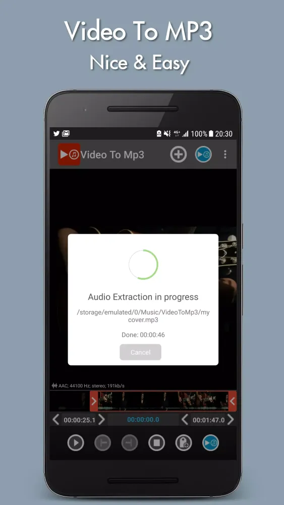 Скриншоты Video To MP3