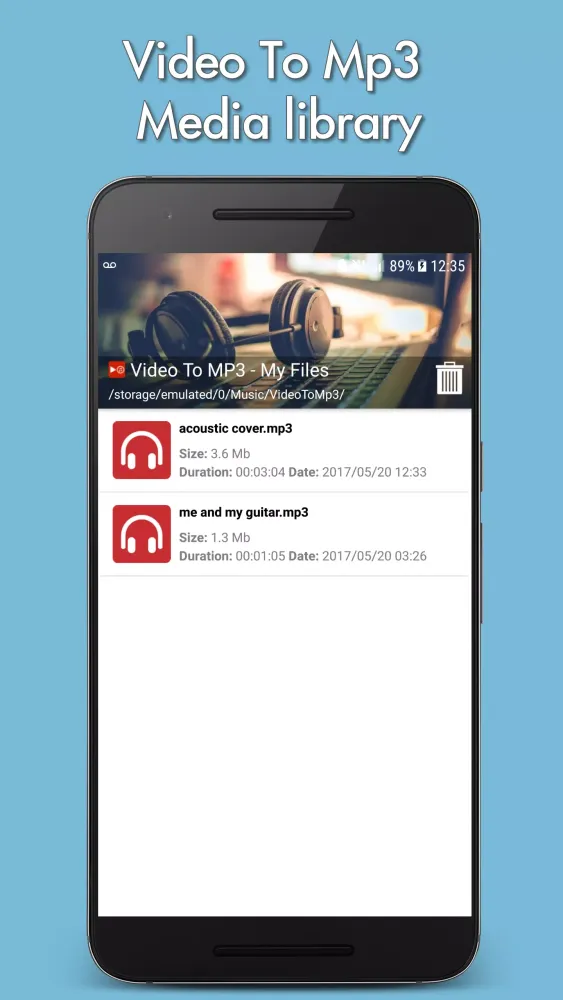 Скриншоты Video To MP3
