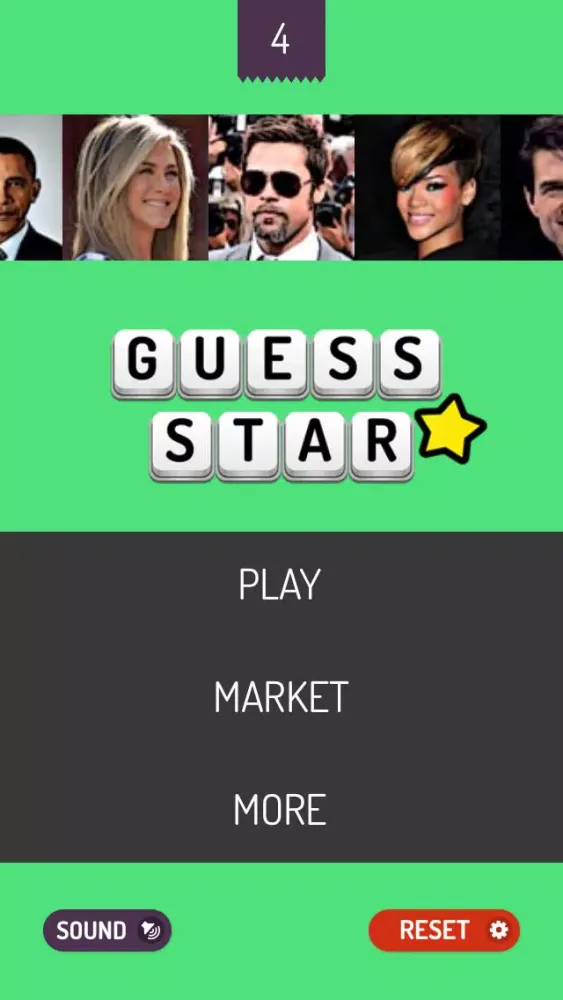 Guess the Star - Free Quiz Game स्क्रीनशॉट