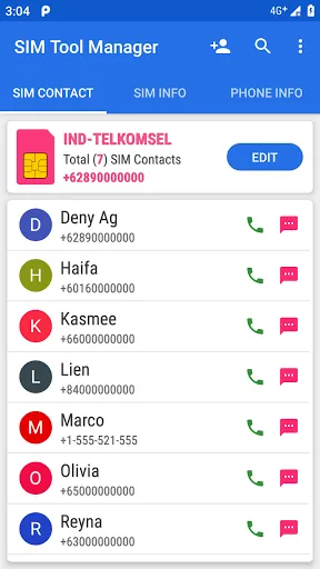 SIM Tool Manager Screenshots