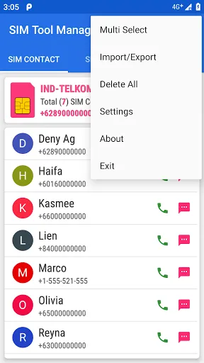 SIM Tool Manager Screenshots
