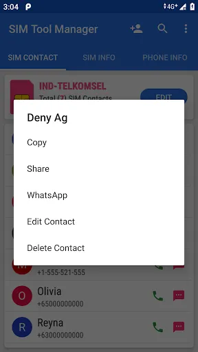 SIM Tool Manager Screenshots