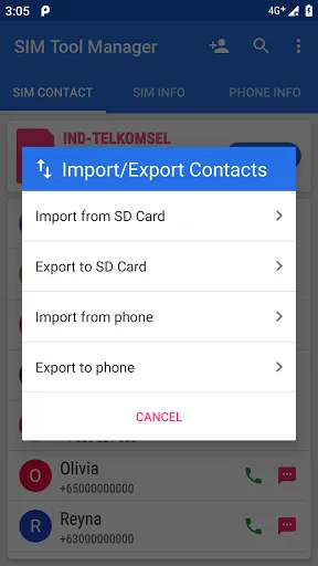 SIM Tool Manager Screenshots