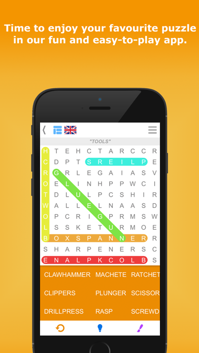Ảnh chụp màn hình của Wordsearch PuzzleLife