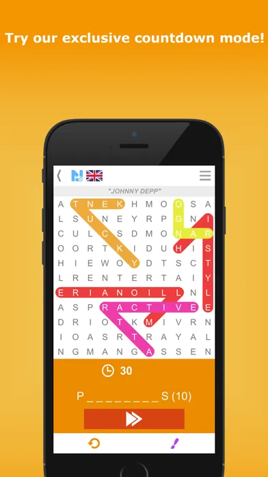 Tangkapan skrin Wordsearch PuzzleLife